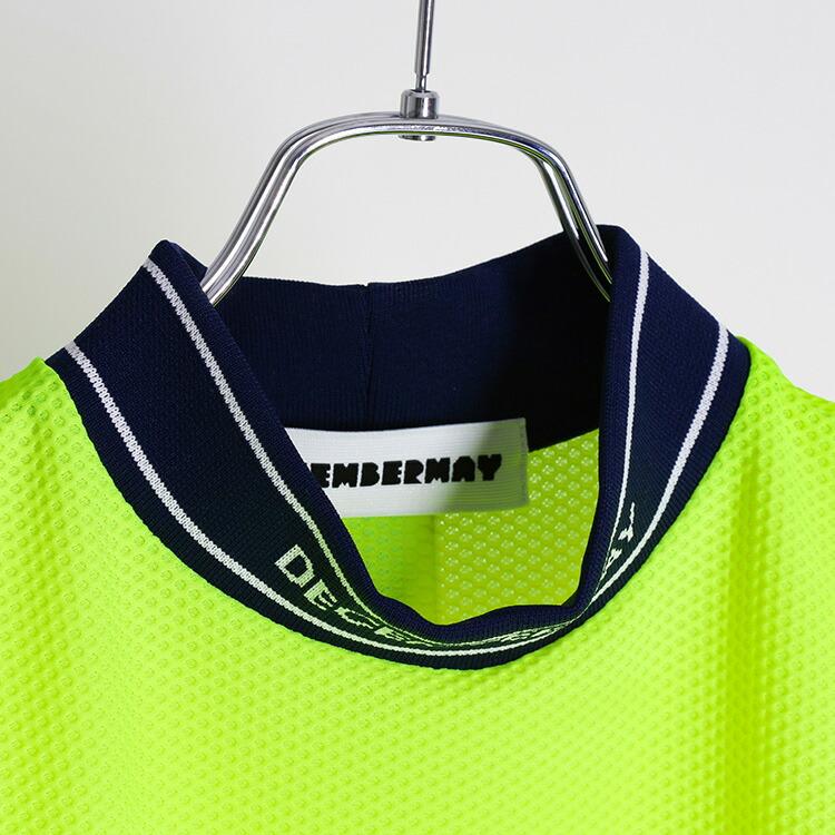 ディセンバーメイ ゴルフ モックシャツ レディース 半袖 ハイネック