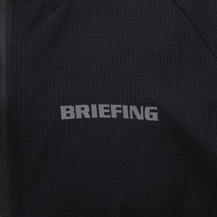 ブリーフィング ブルゾン メンズ フード フルジップ パーカー 長袖 撥水 UVカット ストレッチ ブランド 無地 BRIEFING ALG BRM233M08 メンズ 撥水 UVカット 商品情報