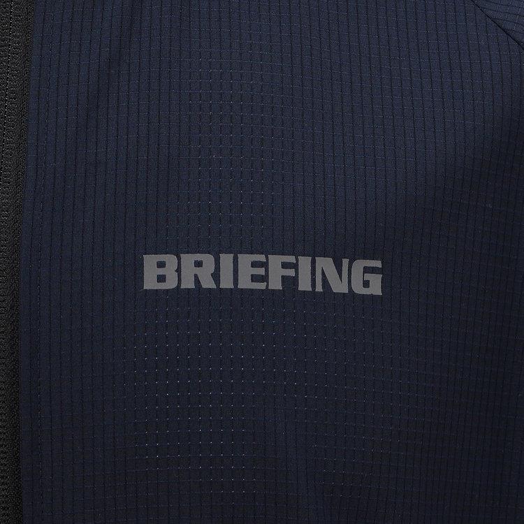 ブリーフィング ブルゾン メンズ フード フルジップ パーカー 長袖 撥水 UVカット ストレッチ ブランド 無地 BRIEFING ALG BRM233M08 メンズ 撥水 UVカット 商品情報