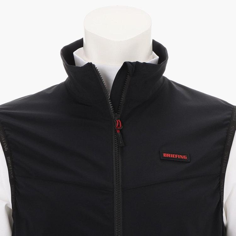 美品 ブリーフィング／メンズ フリースベスト XL ブラック サイズ：XL