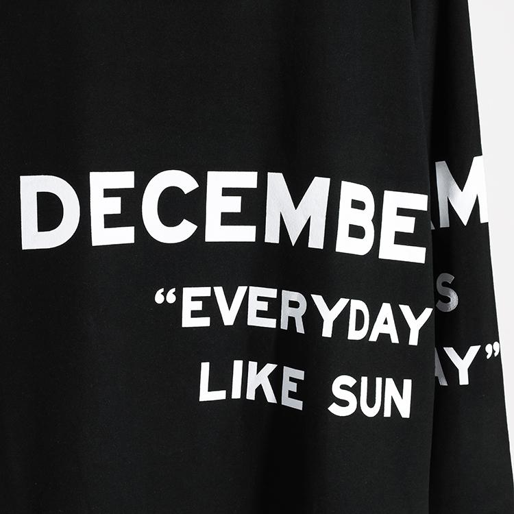 ディセンバーメイ ゴルフ モックシャツ メンズ 長袖 ハイネック