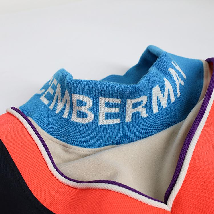 ディセンバーメイ ゴルフ モックシャツ メンズ 長袖 ハイネック 吸水速