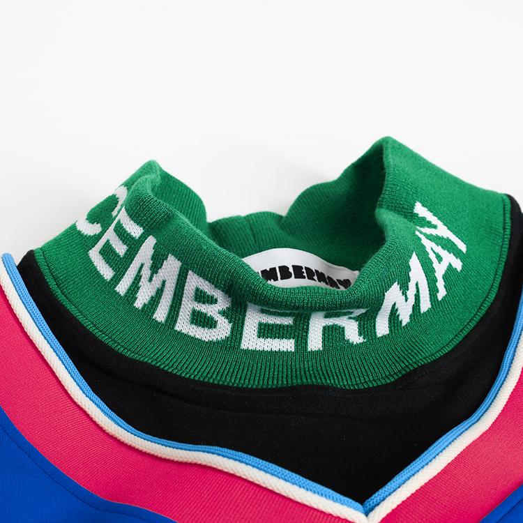 ディセンバーメイ ゴルフ モックシャツ メンズ 長袖 ハイネック 吸水速