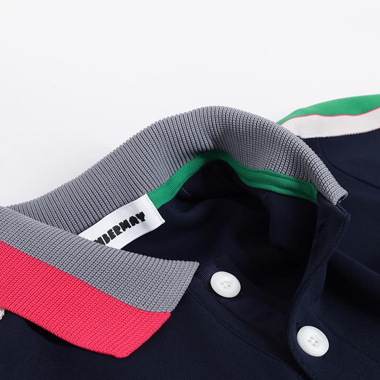 ディセンバーメイ ゴルフ ポロシャツ メンズ レディース 長袖 ダンボールニット 吸水 UVカット ゴルフウェア ブランド 4-312-0141 DECEMBERMAY ディセンバーメイ ゴルフ ポロシャツ メンズ レディース 長袖