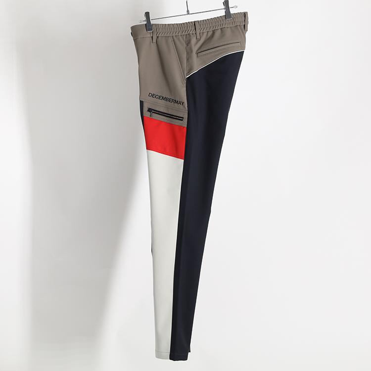 ディセンバーメイ ゴルフ パンツ メンズ テーパード 保温 撥水 ストレッチ 防寒 ロングパンツ ゴルフウェア ブランド 1-312-2040 DECEMBERMAY ディセンバーメイ ゴルフ パンツ メンズ テーパード 保温 撥水