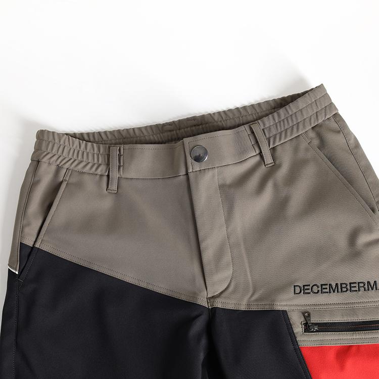 ディセンバーメイ ゴルフ パンツ メンズ テーパード 保温 撥水