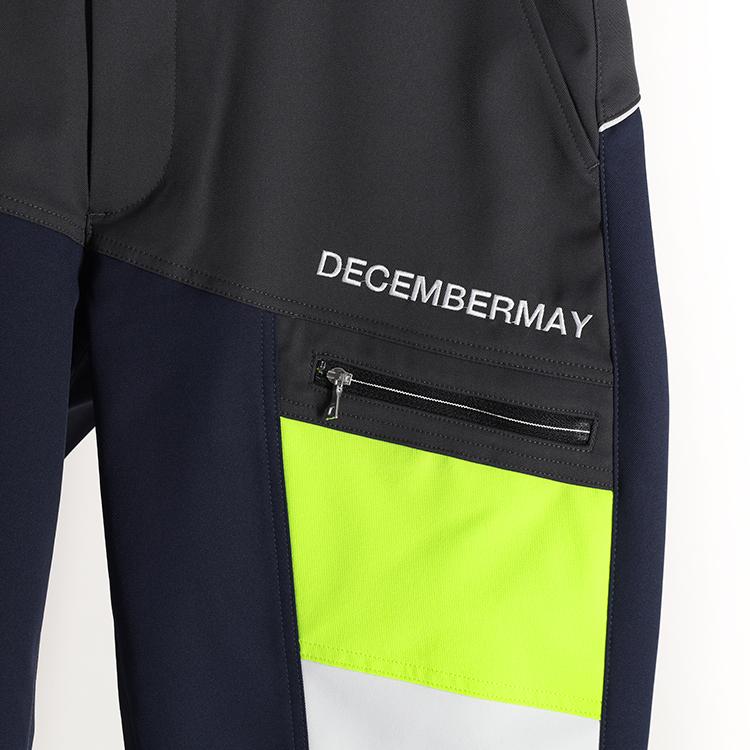 ディセンバーメイ ゴルフ パンツ メンズ テーパード 保温 撥水