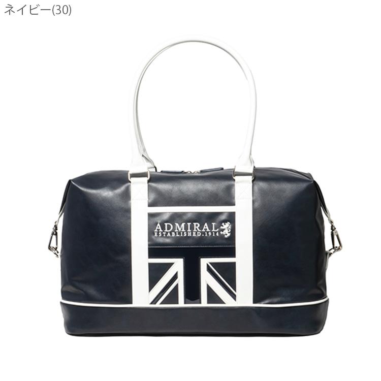 アドミラルゴルフ ボストンバッグ メンズ レディース バッグ ファスナー付き レザー ゴルフバッグ ブランド ADMZ3BB3 Admiral Golfの画像