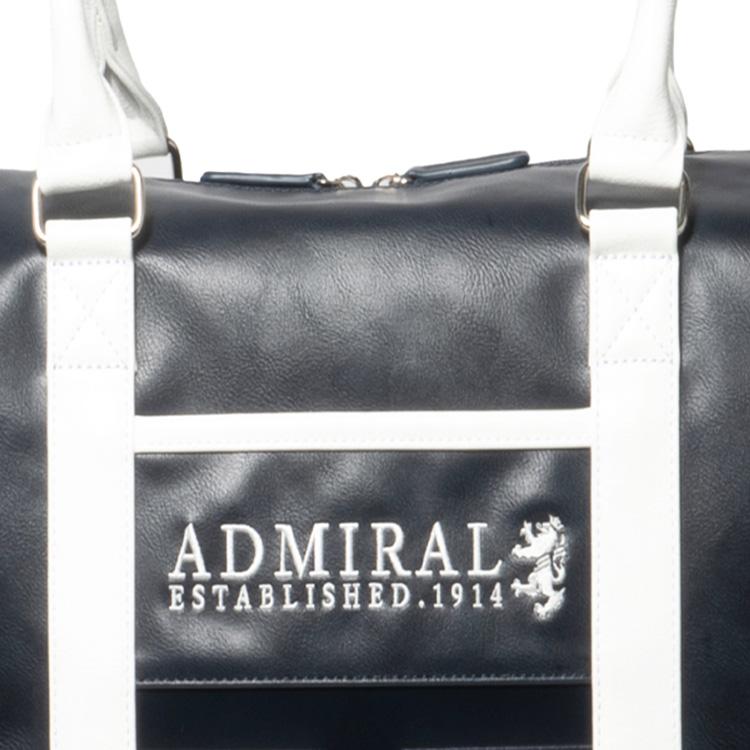 アドミラルゴルフ ボストンバッグ メンズ レディース バッグ ファスナー付き レザー ゴルフバッグ ブランド ADMZ3BB3 Admiral Golfの画像