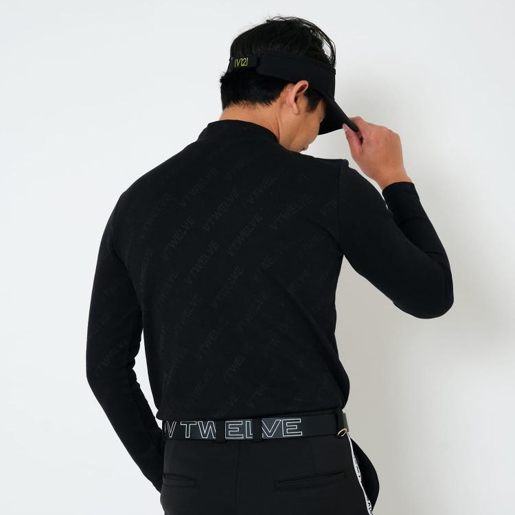 V12（ヴィ・トゥエルヴ） ゴルフ モックシャツ メンズ 長袖 ハイネック