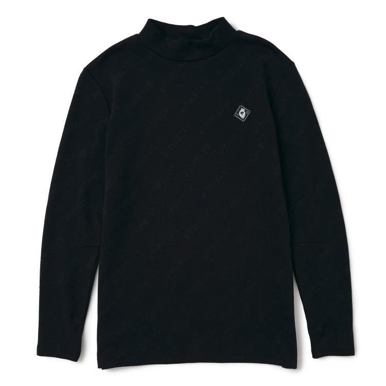 V12 長袖 モックネック ハイネックシャツ メンズ ゴルフウェア V12 ゴルフ モックシャツ メンズ 長袖 ハイネック 吸汗速乾