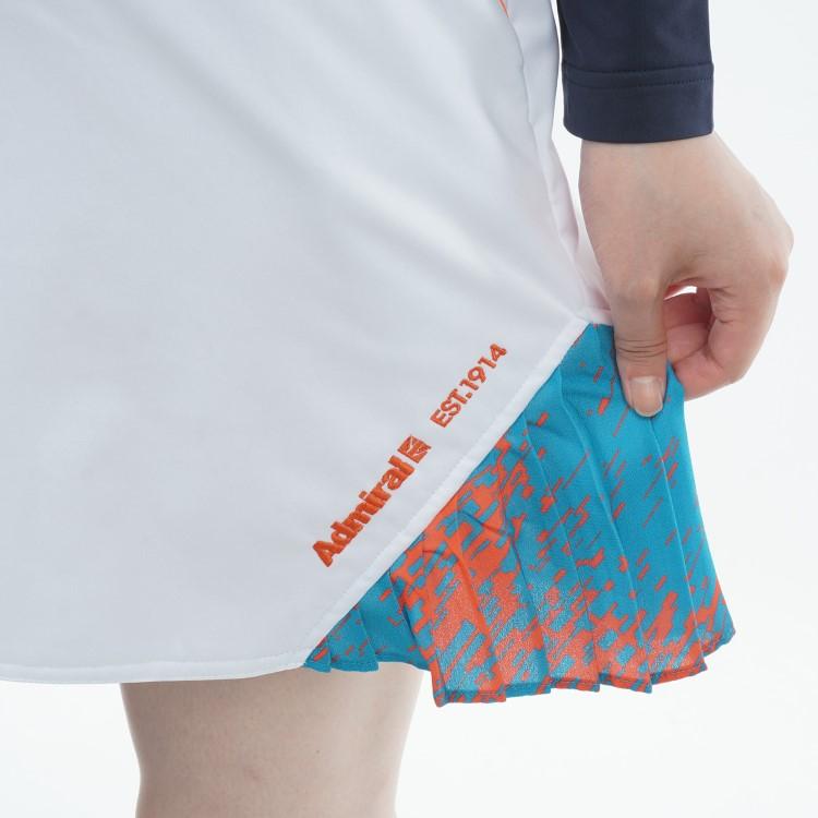 新品タグ付き　アドミラルゴルフ　プリーツスカート　L 裏起毛　撥水　レディース 新品タグ付き アドミラルゴルフ プリーツスカート L 裏起毛 撥水