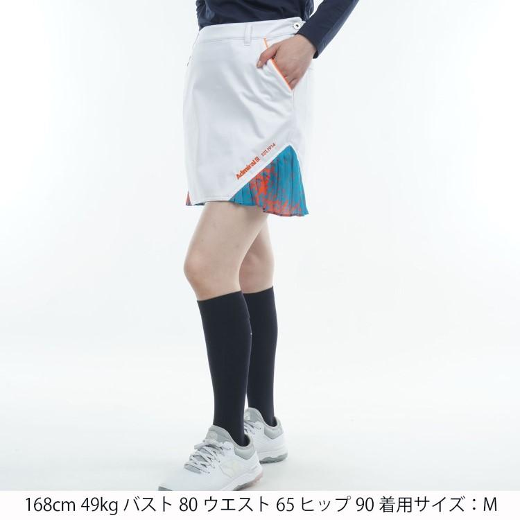 新品タグ付き　アドミラルゴルフ　プリーツスカート　L 裏起毛　撥水　レディース Admiral Golf（アドミラルゴルフ） スカート レディース プリーツ ミニ