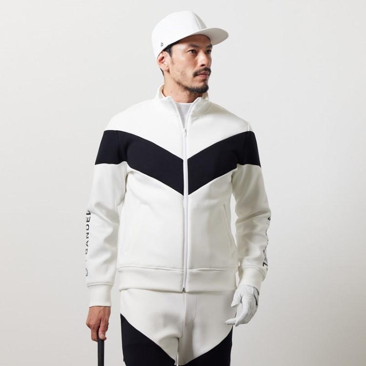 BANDEL（バンデル） ゴルフ ブルゾン メンズ 長袖 ダンボールニット