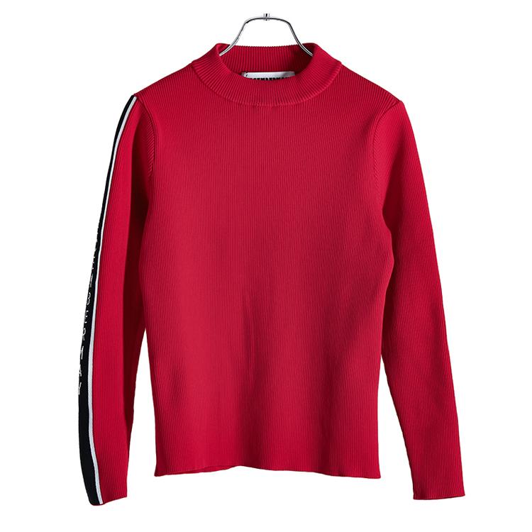 ディセンバーメイ ゴルフ モックシャツ レディース 長袖 ハイネック リブニット 軽量 保温 撥水 無地 ゴルフウェア ブランド 2-012-1002 DECEMBERMAY ディセンバーメイ ゴルフ モックシャツ レディース 長袖 ハイネック