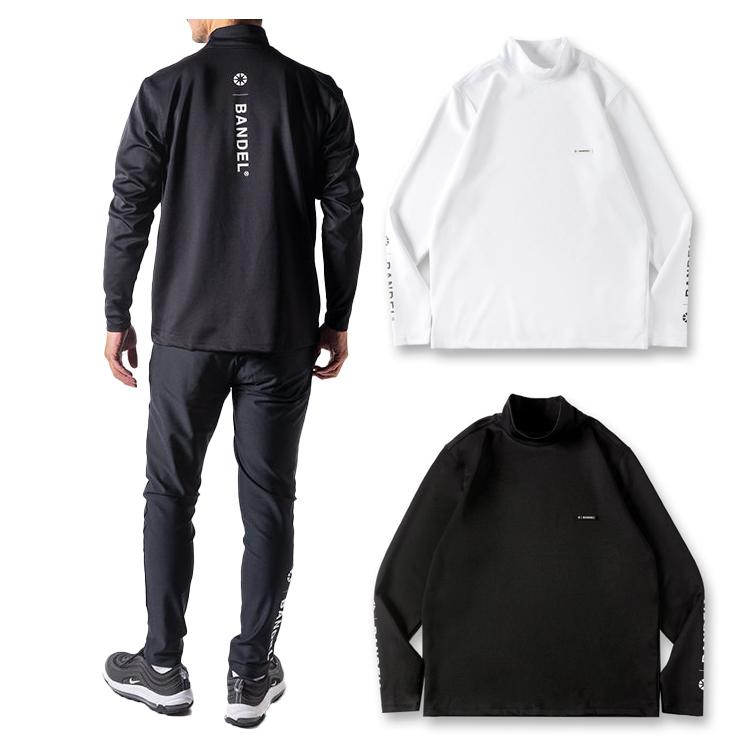 BANDEL GOLF メンズ　ハイネックシャツ BANDEL（バンデル） ゴルフ モックシャツ メンズ 長袖 モックネック