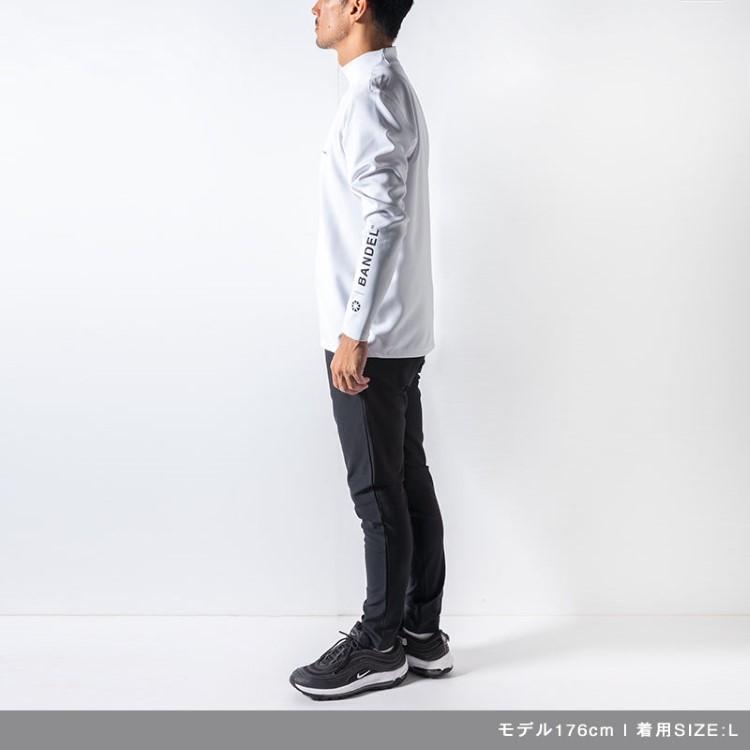 BANDEL GOLF メンズ　ハイネックシャツ BANDEL（バンデル） ゴルフ モックシャツ メンズ 長袖 モックネック