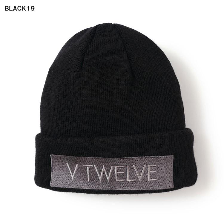 V12（ヴィ・トゥエルヴ） ゴルフ ニットキャップ メンズ ニット帽