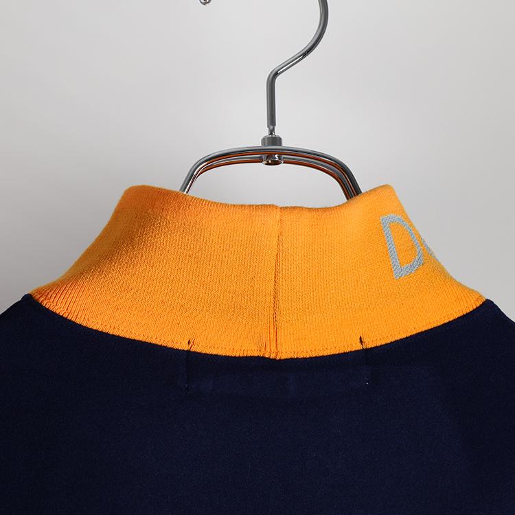 ディセンバーメイ ゴルフ モックシャツ メンズ 長袖 ハイネック ニット