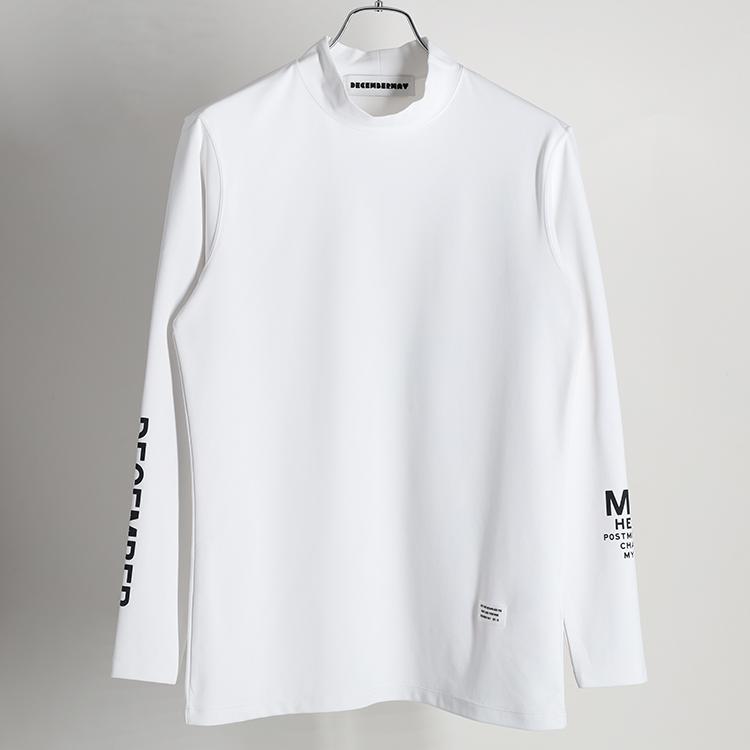 ディセンバーメイ ゴルフ モックシャツ メンズ 長袖 ハイネック 裏起毛 保温 吸水速乾 ゴルフウェア 春 秋 冬 ゴルフウェア ブランド 1-312-0508 DECEMBERMAY ディセンバーメイ ゴルフ モックシャツ メンズ 長袖 ハイネック 裏起毛