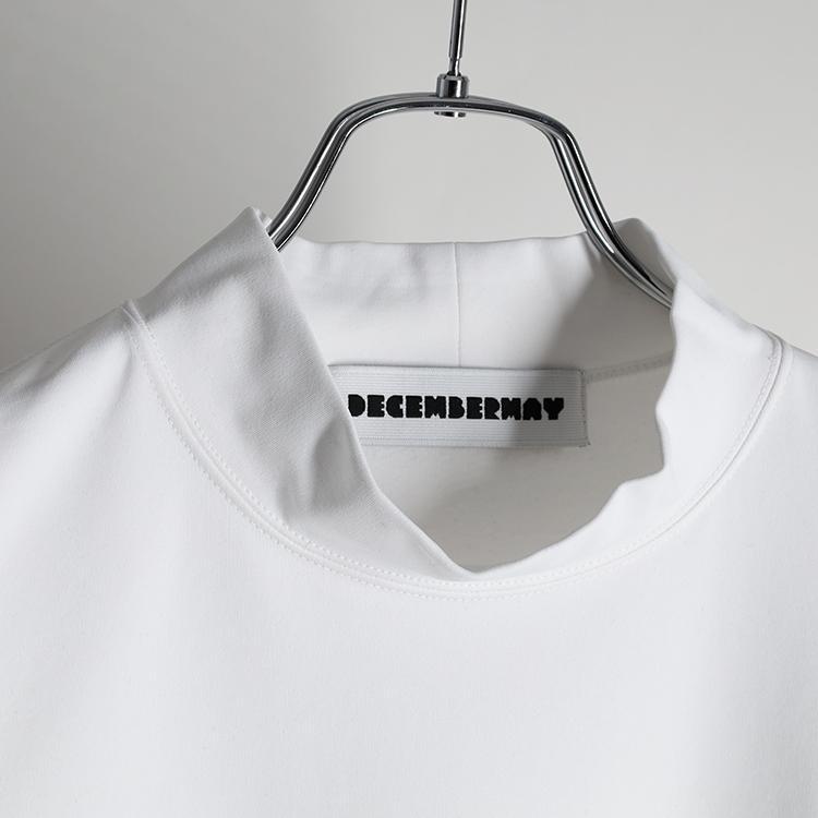 ディセンバーメイ ゴルフ モックシャツ メンズ 長袖 ハイネック 裏起毛