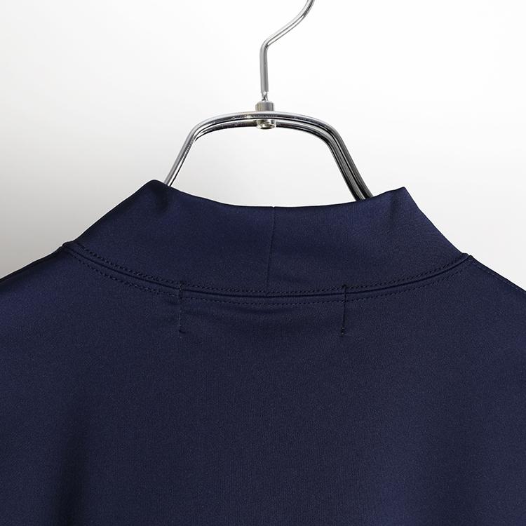 ディセンバーメイ ゴルフ モックシャツ メンズ 長袖 ハイネック 裏起毛