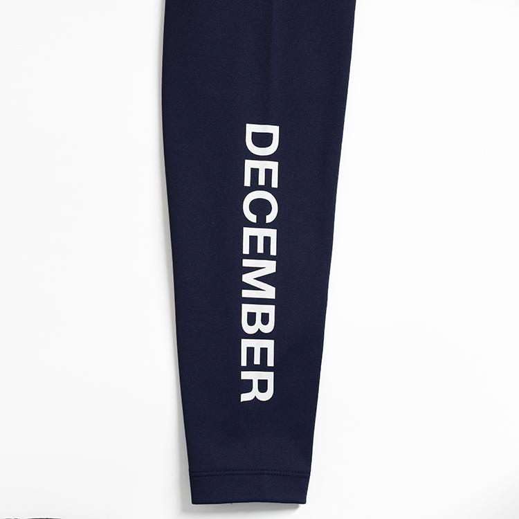 ディセンバーメイ ゴルフ モックシャツ メンズ 長袖 ハイネック 裏起毛