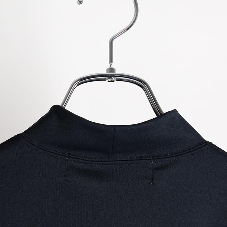 ディセンバーメイ ゴルフ モックシャツ レディース 長袖 ハイネック 裏