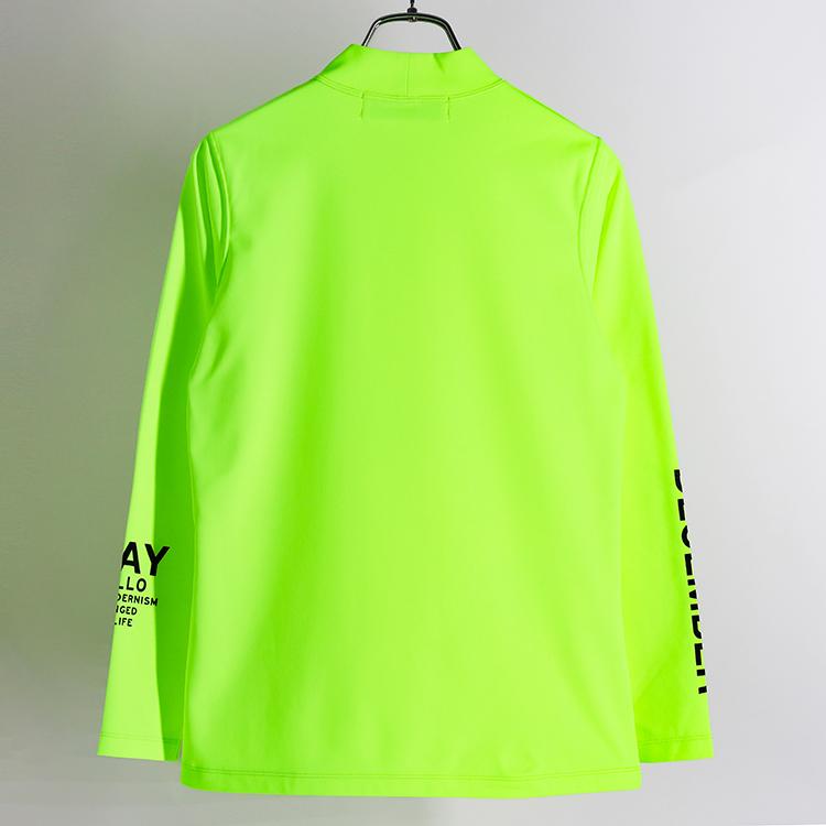 ディセンバーメイ ゴルフ モックシャツ レディース 長袖 ハイネック 裏