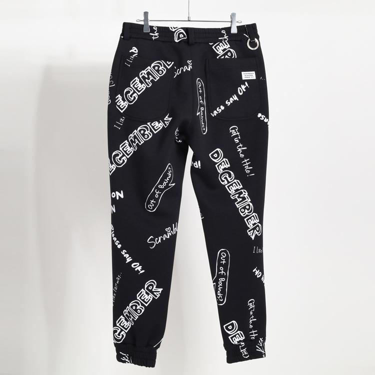 ディセンバーメイ ゴルフ パンツ メンズ ジョガーパンツ ダンボール