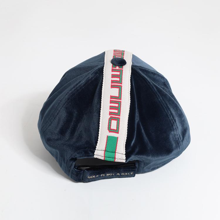 ディセンバーメイ ゴルフ キャップ メンズ レディース 帽子 ベロア