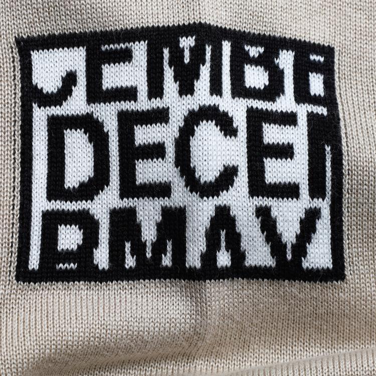 ディセンバーメイ ゴルフ ニットポロ メンズ レイヤード 長袖 セーター