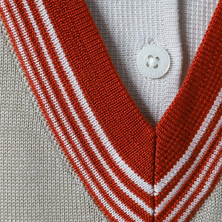 ディセンバーメイ ゴルフ ニットポロ レディース レイヤード 長袖