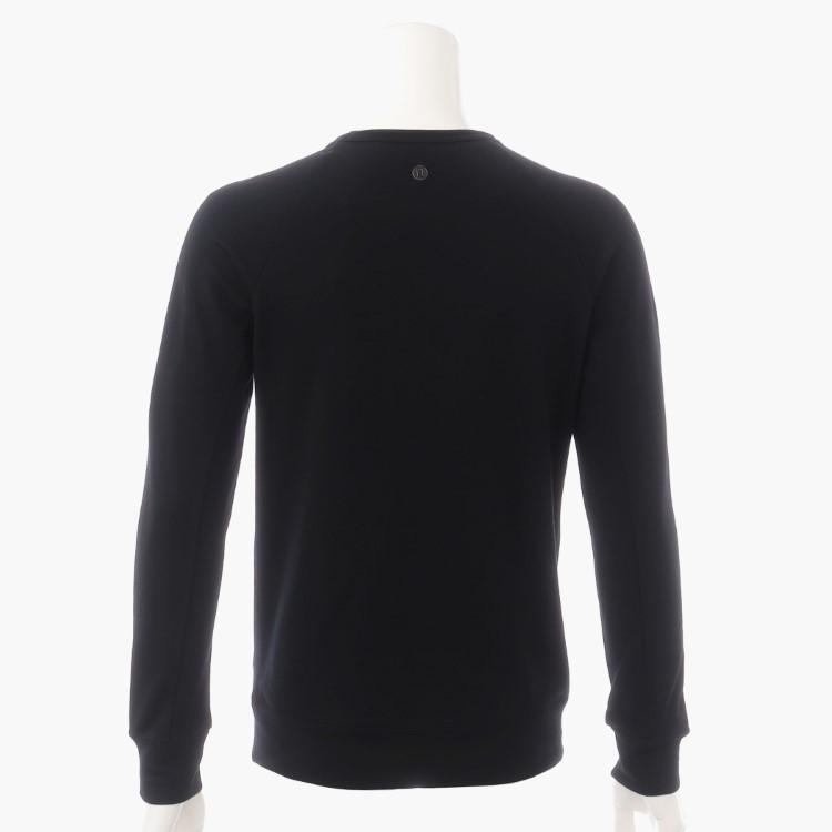 ブリーフィングゴルフ　ウールクルーネック　ブラック　XL BRIEFING GOLF（ブリーフィングゴルフ） ブリーフィング ゴルフ クルー