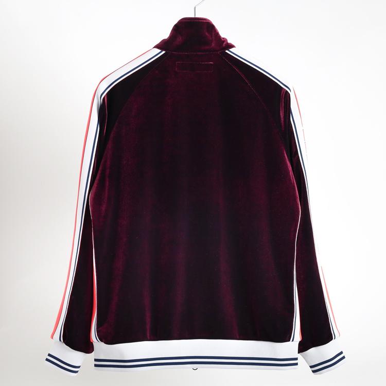 ディセンバーメイ ゴルフ ブルゾン メンズ トップス フルジップ ベロア