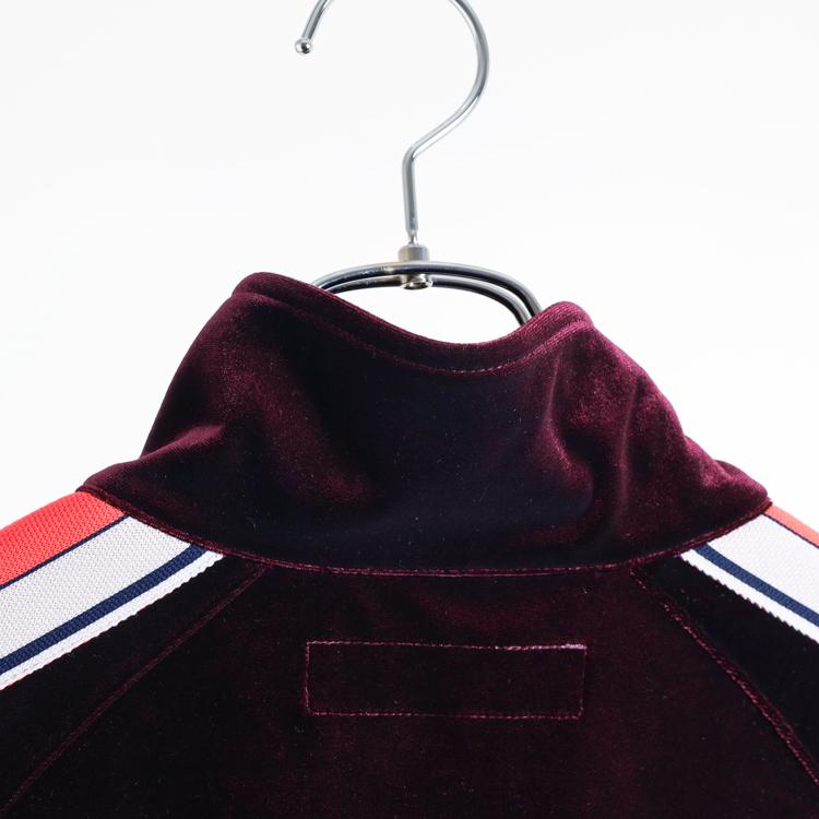 ディセンバーメイ ゴルフ ブルゾン メンズ トップス フルジップ ベロア