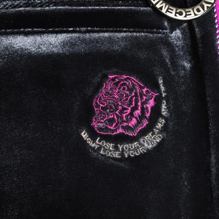 【ディセンバーメイ】ゴルフパンツ　バイカラー　ロゴ刺繍　ネイビーカーキ　伸縮素材 ディセンバーメイ】ゴルフパンツ ロゴ刺繍 バイカラー ネイビーカーキ