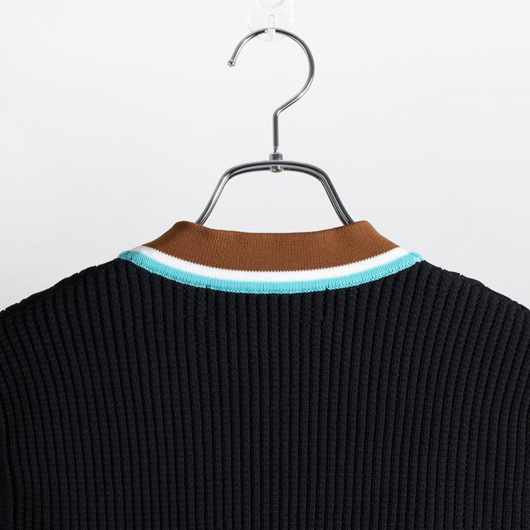 ディセンバーメイ ゴルフ ベスト メンズ Vネック ニットベスト ニット