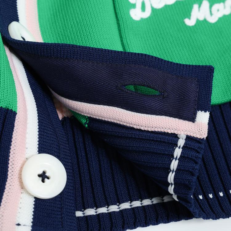 ディセンバーメイ ゴルフ ベスト メンズ Vネック ニットベスト ニット