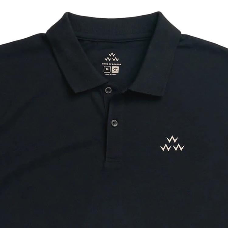 バーズオブコンドル ゴルフ ポロシャツ メンズ 半袖 シャツ ゴルフウェア コラボ 吸湿速乾性 ブランド 春 夏 総柄 BIRDS OF CONDOR TEMC3CA PL22115 BIRDS OF CONDOR（バーズオブコンドル） ゴルフ ポロシャツ メンズ