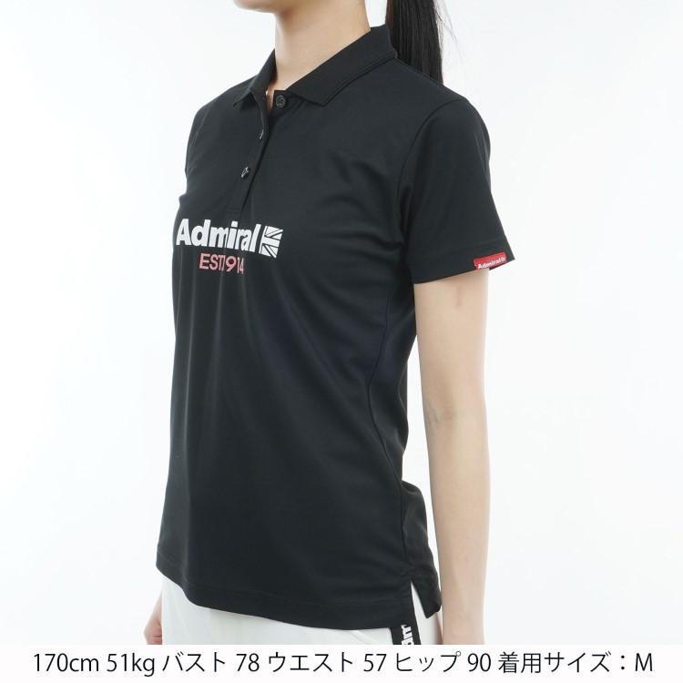 Admiral Golf（アドミラルゴルフ） シャツ レディース ポロシャツ 半袖