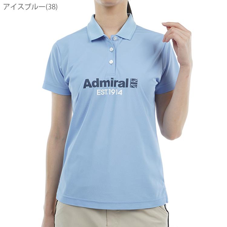 Admiral Golf（アドミラルゴルフ） シャツ レディース ポロシャツ 半袖