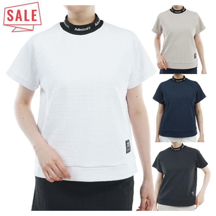 Admiral Golf アドミラルゴルフ シャツ レディース モックネック