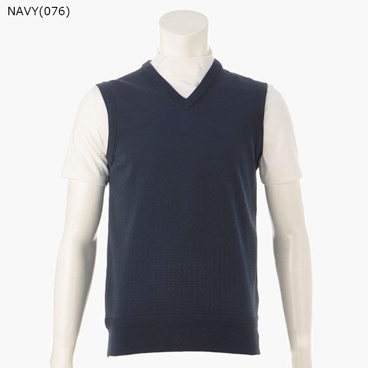 ブリーフィング ゴルフ ベスト メンズ Vネック ニット 撥水 ゴルフ  