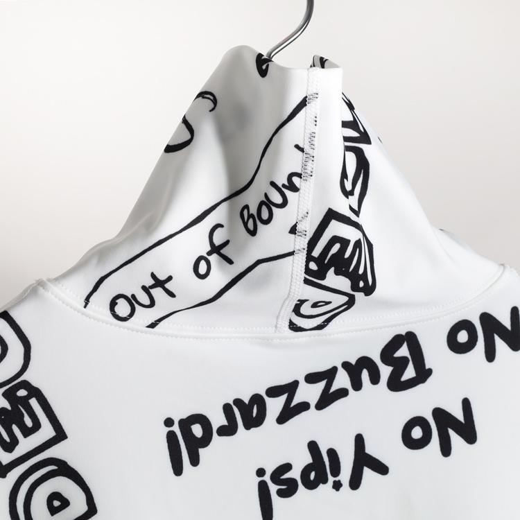 ディセンバーメイ ゴルフ モックシャツ メンズ 長袖 ハイネック 裏起毛