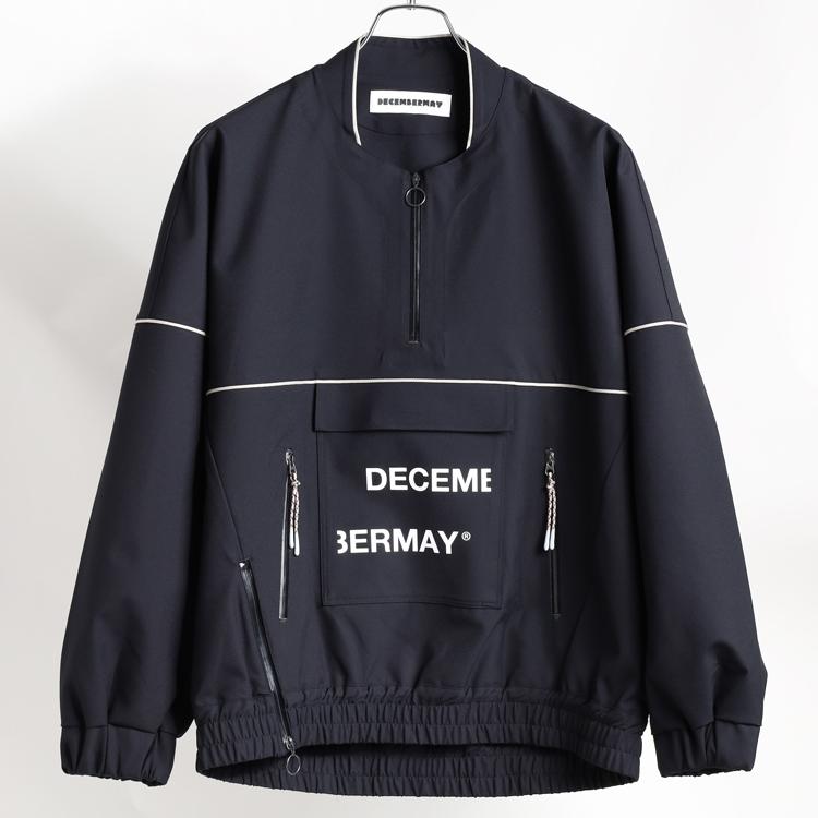 ディセンバーメイ ゴルフ ブルゾン メンズ 長袖 トップス ハーフジップ