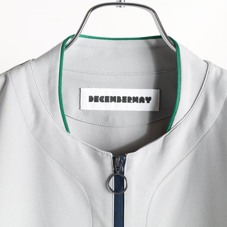 ディセンバーメイ ゴルフ ブルゾン レディース 長袖 トップス ハーフジップ ウインドブレーカー ナイロン ストレッチ 撥水 防風 ブランド 2-312-1547 DECEMBERMAY ディセンバーメイ ゴルフ ブルゾン レディース 長袖 トップス ハーフ