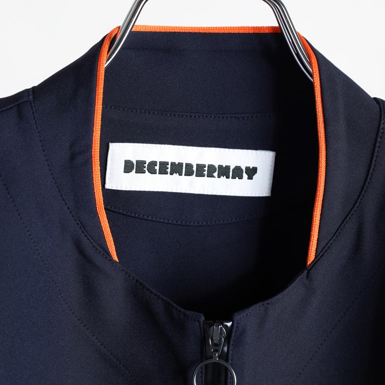 ディセンバーメイ ゴルフ ブルゾン レディース 長袖 トップス ハーフ