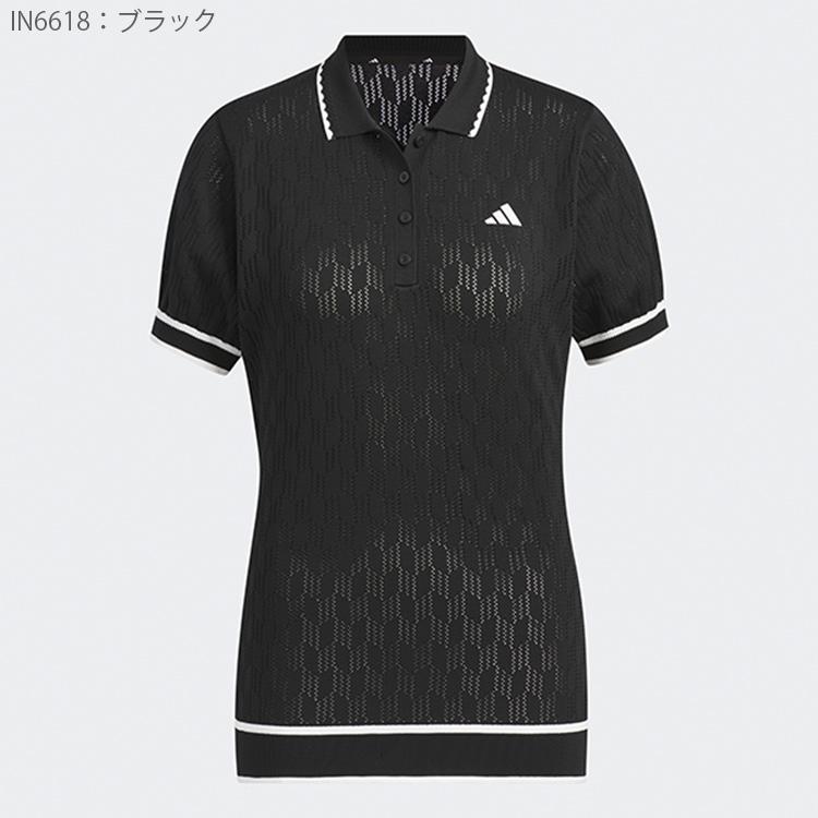 adidas（アディダス） ゴルフ ポロシャツ レディース 半袖 シャツ