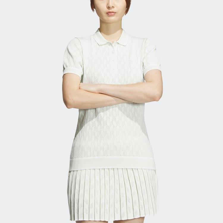 adidas（アディダス） ゴルフ ポロシャツ レディース 半袖 シャツ